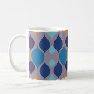Mug Mi-siècle 1960 Géométrique Pastel