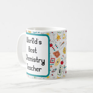 Mug Mi-siècle moderne de l'âge atomique STEM Physique