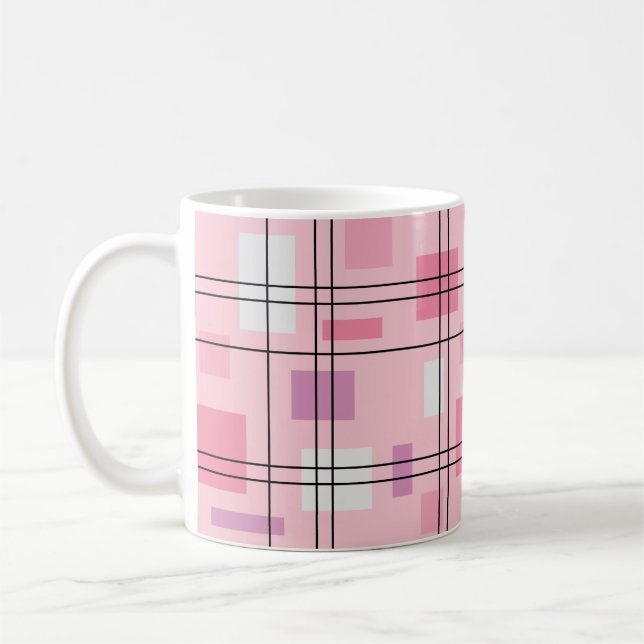 Mug Mi-siècle moderne géométrique 13 (Gauche)