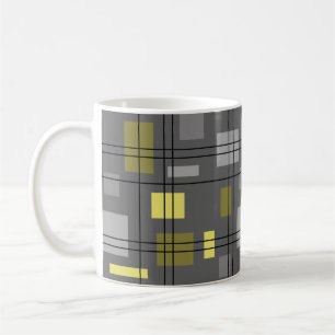 Mug Mi-siècle moderne géométrique 4
