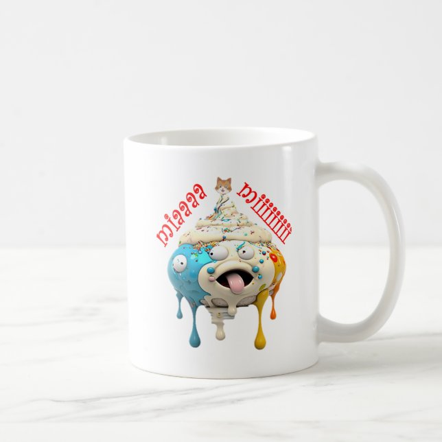 Mug Miaaaa-Miiiii : Plaisir Crémeux Whimsical (Droite)