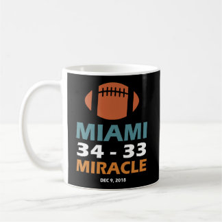 Mug Miami Miracle Funny Miami Football Dolphins Long S