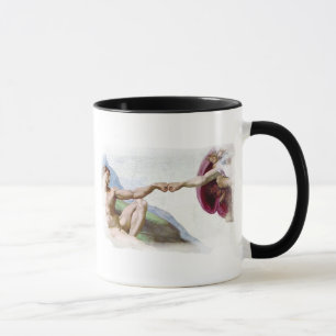 Mug Michelangelo Création De L'Homme - Dieu Adam Check