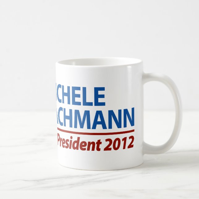 Mug Michele Bachmann pour le président 2012 (Droite)