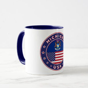 Mug Michigan sticker, étui téléphonique, sac, horloge