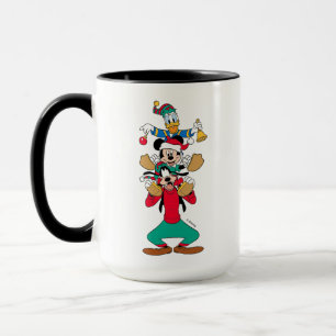 Mug Mickey, Dingo & Donald Prêts pour Noël