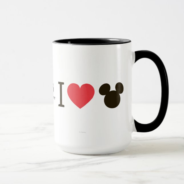 Mug Mickey du Coeur (Droite)