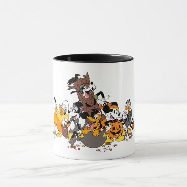 Mug Mickey et amis déguisés pour Halloween (Centre)