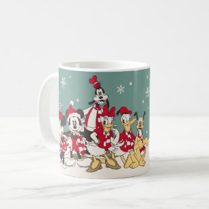 Mug Mickey et amis vintages   Joyeux Noël
