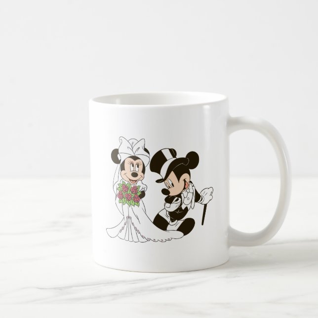 Mug Mickey et Minnie Mariage | Se marier (Droite)