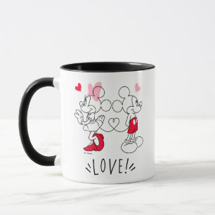 Mug Mickey et Minnie   Saint Valentin Amour