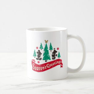 Mug Mickey et Minnie vintage Salutations de la saiso