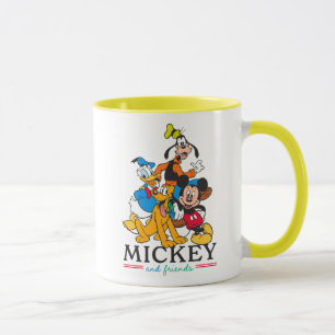 Mug Mickey & Friends Équipe Vintage Graphique