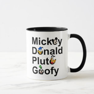 Mug Mickey & Friends Mickey Donald Pluto Goofy