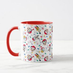 Mug Mickey & Friends Motif de lumières de Noël