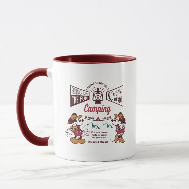 Mug Mickey & Minnie | Allons-y ! (Gauche)