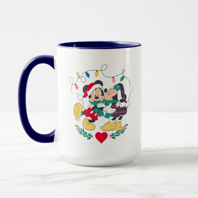 Mug Mickey & Minnie | Baisers de vacances (Gauche)