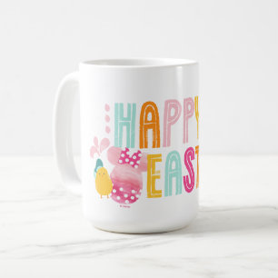 Mug Mickey & Minnie   Happy Easter Watercolor Graphic