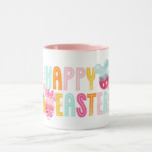 Mug Mickey & Minnie Joyeuses Pâques Graphique aquare