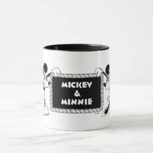 Mug Mickey & Minnie rétro