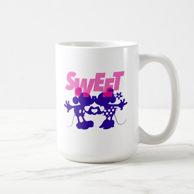 Mug Mickey & Minnie Souris| Sweet! Saint-Valentin (Droite)