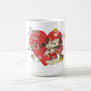 Mug Mickey & Minnie vintage Je t'aime beaucoup