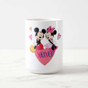 Mug Mickey & Minnie XOXO Saint-Valentin