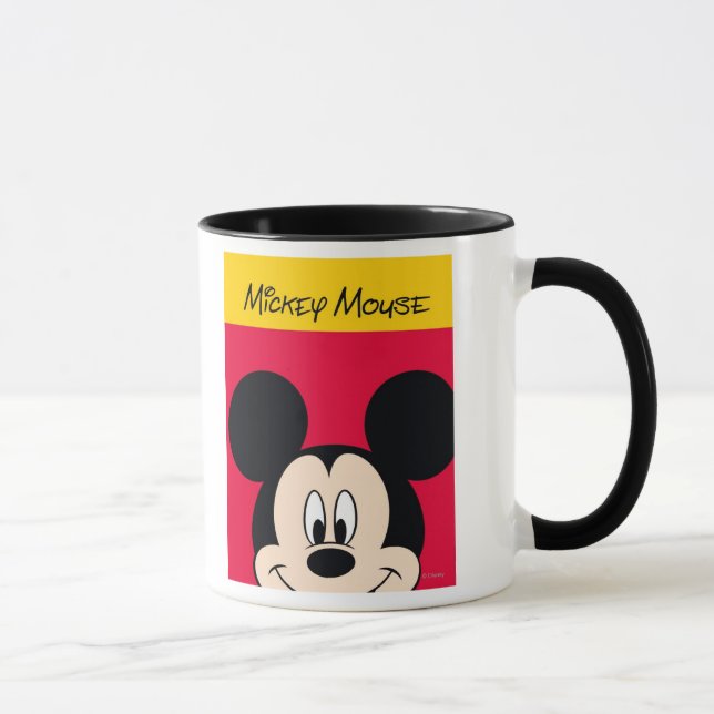 Mug Mickey moderne | Tête souriante (Droite)