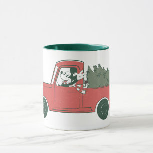 Mug Mickey Mouse   À la maison pour Noël