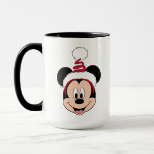 Mug Mickey Mouse   Casquette de Noël mignon