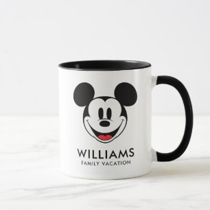 Mug Mickey Mouse Classique   Vacances en famille
