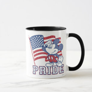 Mug Mickey Mouse Fierté Américaine Vintage Disney