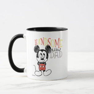 Mug Mickey Mouse   Handsom Like Papa