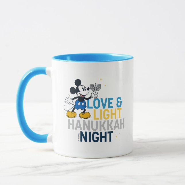 Mug Mickey Mouse | Hanouka de l'amour et de la lumière (Gauche)