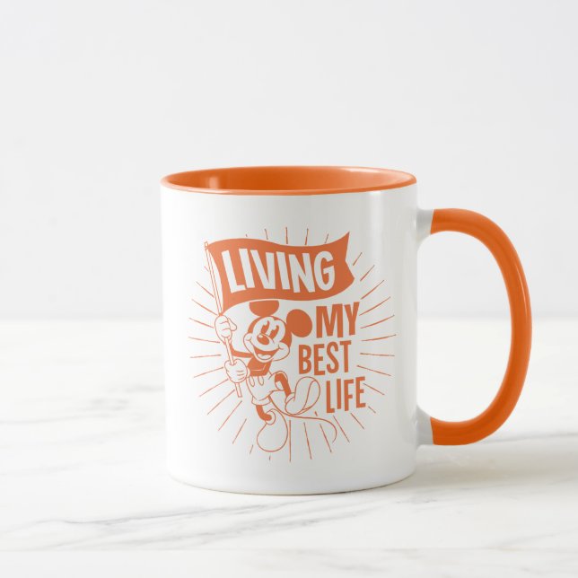 Mug Mickey Mouse | Ma meilleure vie (Droite)