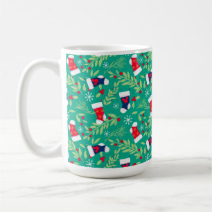 Mug Mickey Mouse   Modèle de bas de Noël et houx