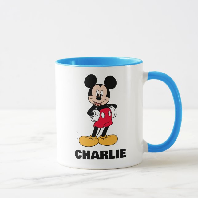 Mug Mickey Mouse Pose Souriante (Droite)