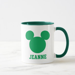 Mug Mickey Mouse St. Patrick's Day   Ajouter Votre Nom