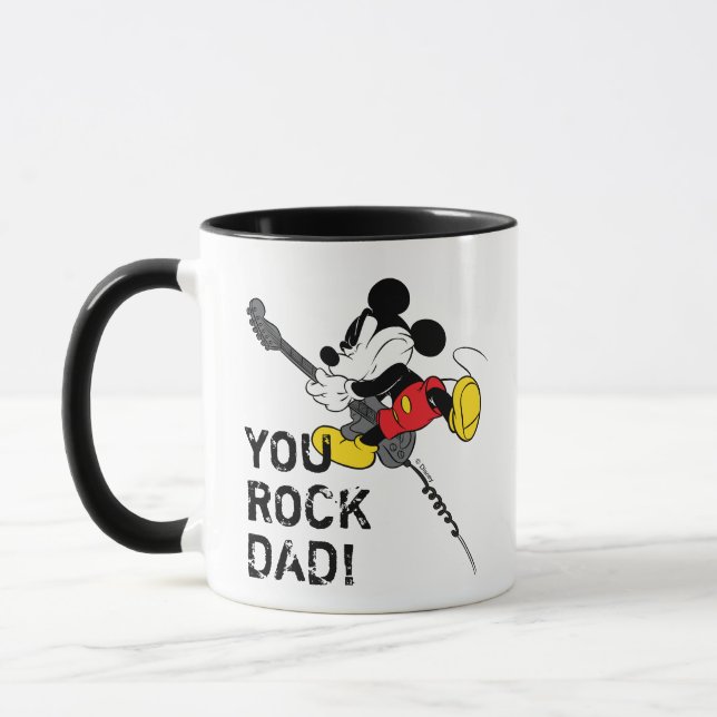 Mug Mickey Mouse | T'Es Rocher, Papa ! (Gauche)