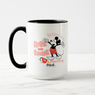 Mug Mickey Mouse   Tête de sommeil haute et brillante