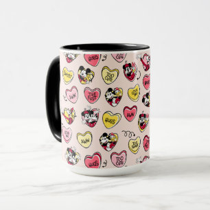 Mug Mickey Souris & Amis   Valentine Heart Candy