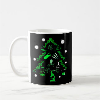 Mug Microscope de virus de l'ADN de l'arbre scientifiq