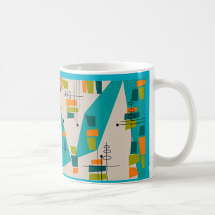 Mug Mid-Century Modern Abstract #55