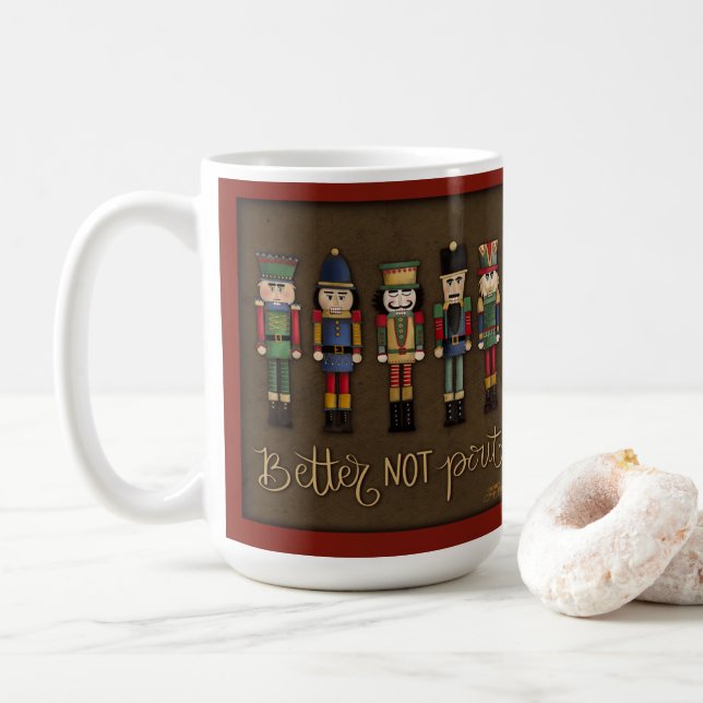 Mug Mieux vaut ne pas pomper Nutcrackers Inspirivity M (Avec donut)