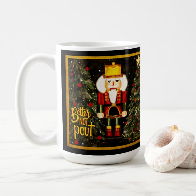 Mug Mieux vaut ne pas Pot Nutcracker Inspirivity (Avec donut)