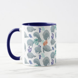 Mug Mignées Manates Avec Motif Bulles