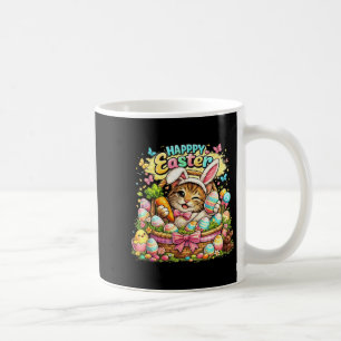 Mug Mignon Chat de Pâques Lapin Drôle de Chatons Cadea