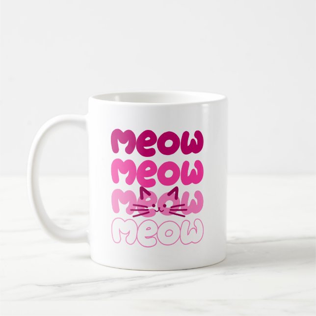 Mug Mignon chat miaou (Gauche)