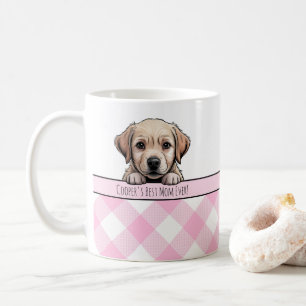 Mug Mignon chiot Labrador Meilleure maman de chien Gin