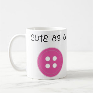 Mug Mignon comme bouton - fille